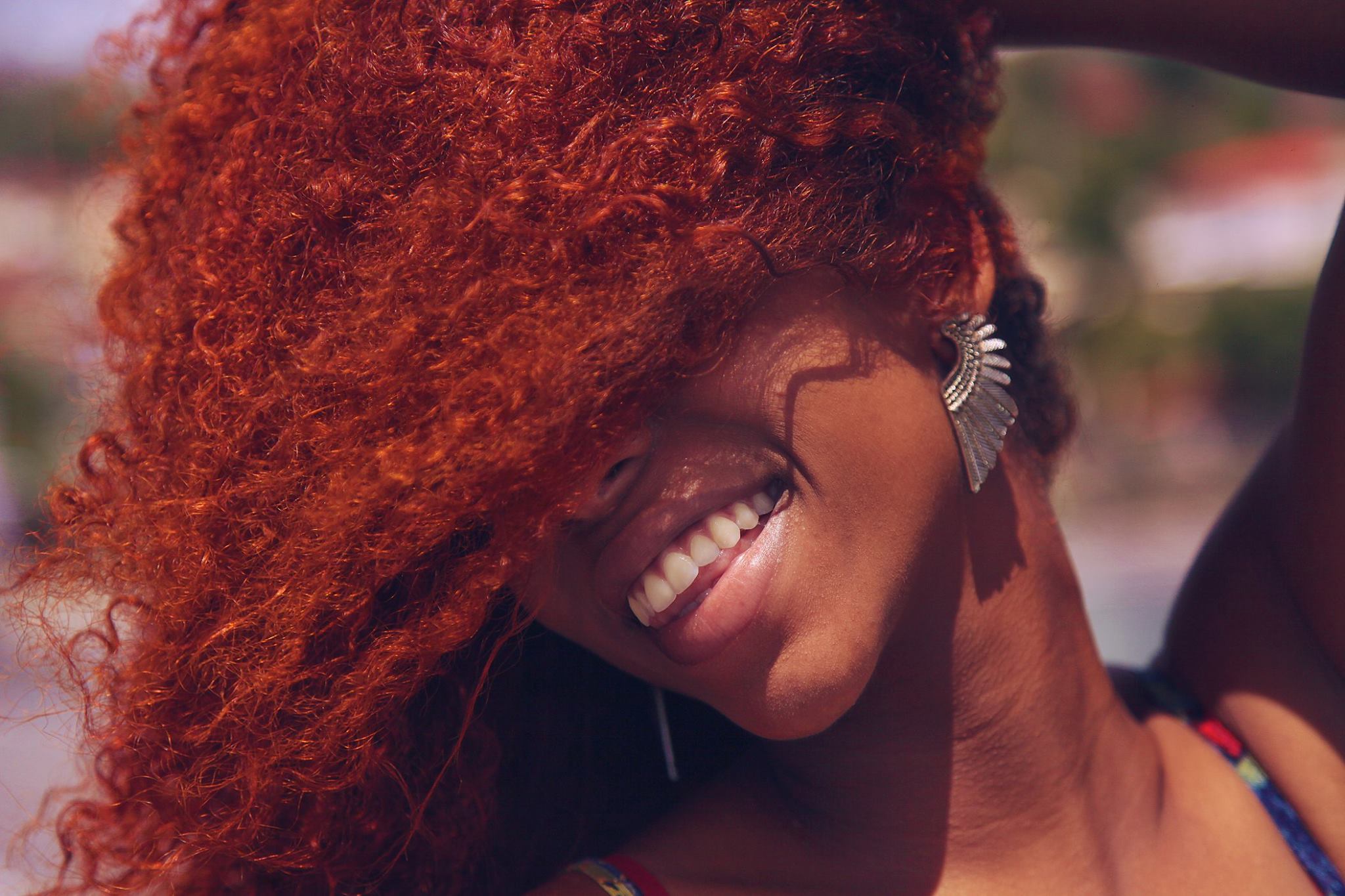 Lauraline en shooting